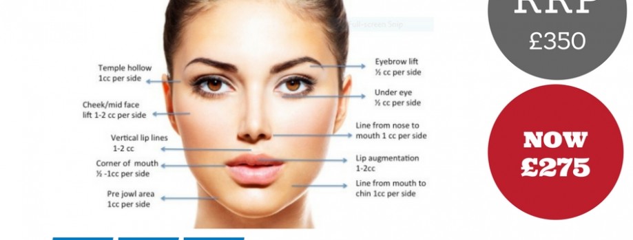 DERMAL FILLERS TREATMENT £275 -(VARIETY OF TREATMENTS)